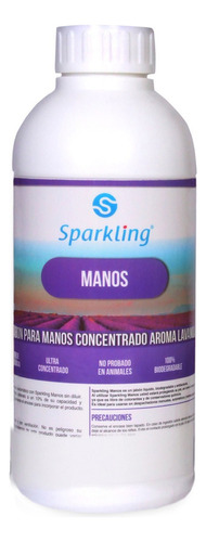 Jabón Líquido Antibacterial Para Manos Sparkling 1 Litro