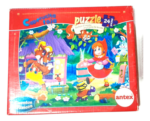 Puzzle Caperucita Roja 24 Piezas,antex
