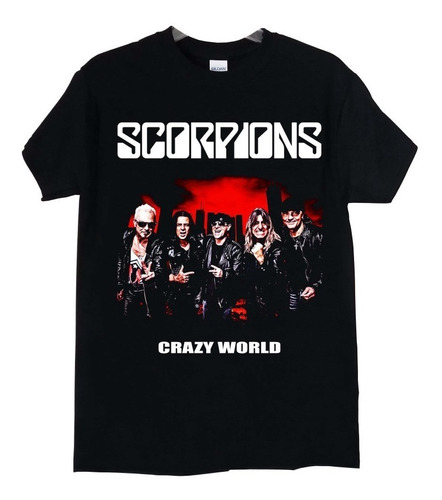 Polera Scorpions Crazy World Rock Abominatron