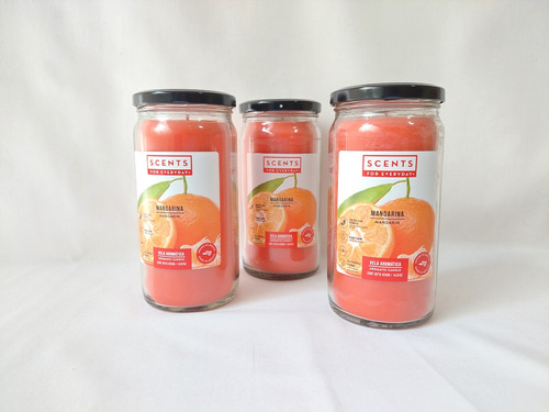 Vela Aromática Mandarina - Scents 420 Gr