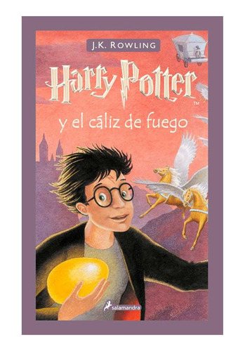 Libro Harry Potter Y El Cáliz De Fuego