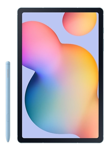 Tablet  Samsung Galaxy Tab S S6 Lite SM-P615 10.4" 64GB angora blue e 4GB de memória RAM