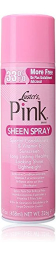 Spray De Cabello, Brillo Rosa De Lustre, 11.5 Onzas, Marca P