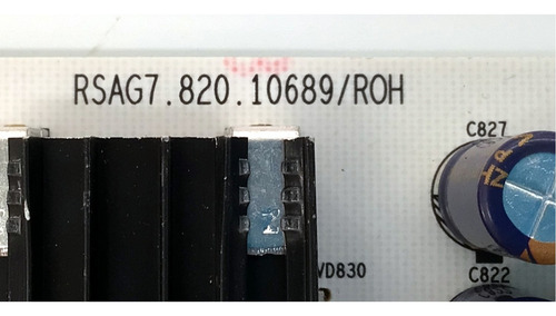 Fuente Hisense 400730 Rsag7.820.10689/roh 75a6n (Usado)