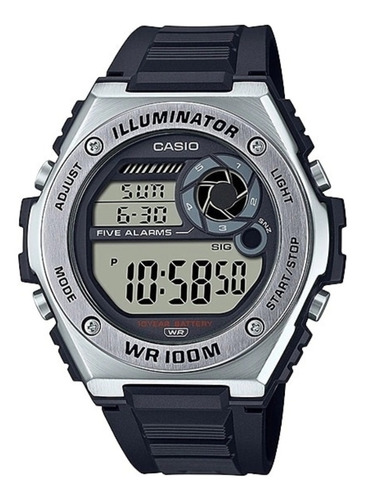 Reloj Original Casio® Digital Big Case 100 Metros W. R Nuevo