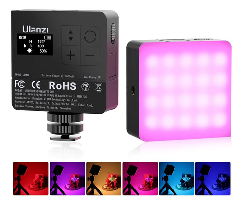 Panel De Iluminación  Rgb Ulanzi Para Vídeos 