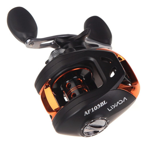 Lixada Carrete De Pesca Baitcasting Af103 10+1bb Rodamiento