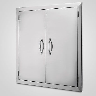 Doble Acceso Amurallado Bbq Puerta 24 X 24 Al Aire Libre C