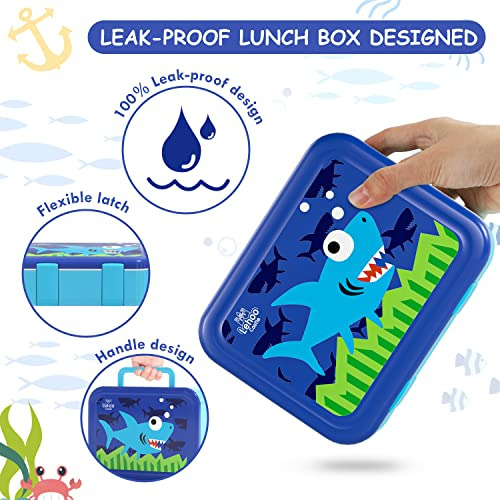 Lonchera Lehoo Castle Bento Para Niños Y Niñas, 1250 Ml, Con