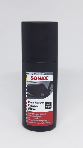 Sonax Renovador De Plasticos Ext Recupera Negro Highgloss