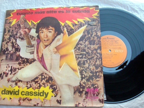 David Cassidy - Cuanto Más Alta Es La Subida Más Dura Lp Ex