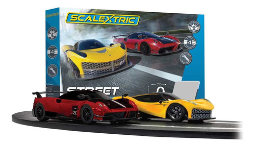 Scalextric Street Cruisers C1422t - Juego De Pista De Carrer