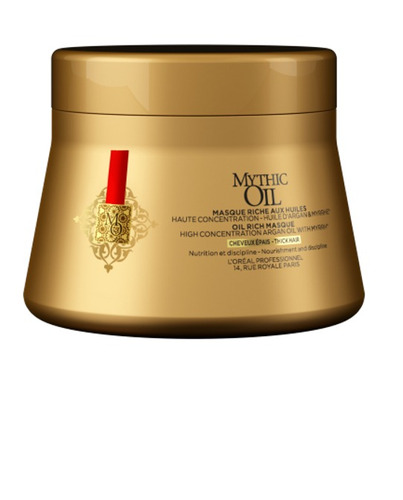 Imagem 1 de 5 de Máscara L'oréal Professionnel Mythic Oil - 200 Ml