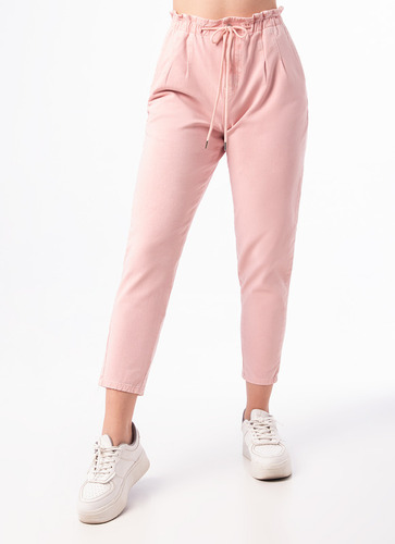 Pantalon Cargo Drill Stretch Goccos Zara. Mujer