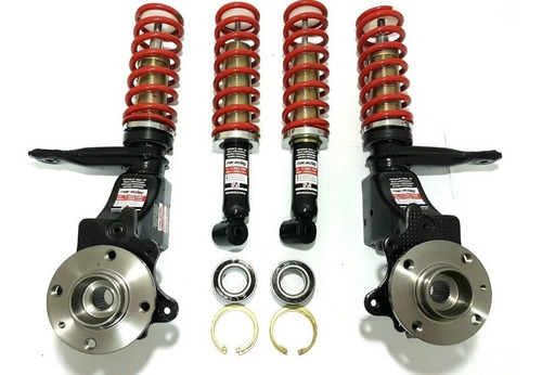 Kit Suspensão Rosca Slim - Parati G1 G2 G3 G4 C/ Abs