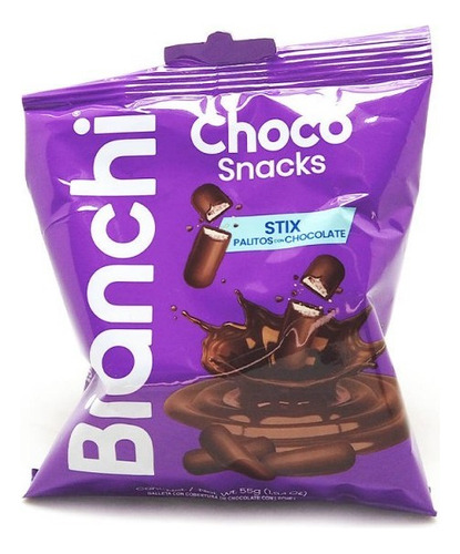 Bianchi Choco Snacks Palitos De Choco 60gr