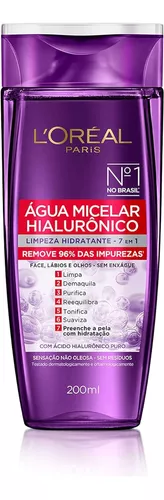 Água Micelar L'oréal Paris Hialurônico 200ml