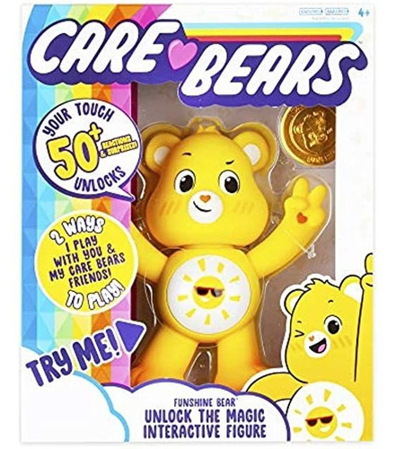 Care Bears Funshine Bear - Figura Coleccionable Interactiva