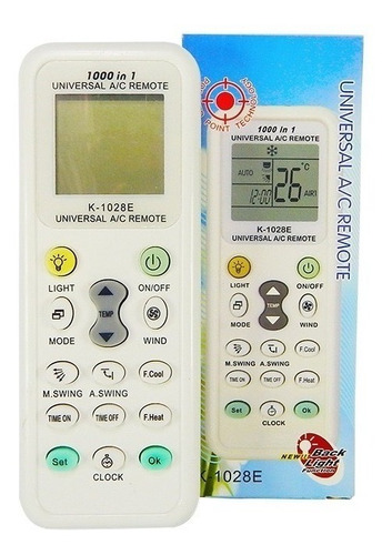 Imagen 2 de 4 de Control Remoto Universal Aire Acondicionado Split Ventana
