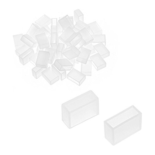 Tapn Silicona Led 5050 10mm Blanco