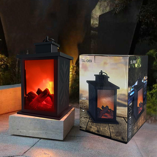 2 Linterna De Chimenea Led Sin Llama, Lámpara De Armario