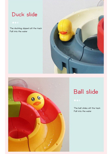 Yu Diy Juguetes De Baño Tobogán Diy Cascadas De Interior