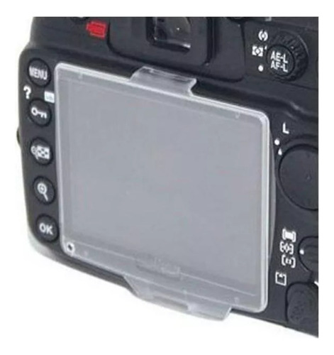 Protetor Frontal Para Display / Acrílico Camera Nikon D7000 