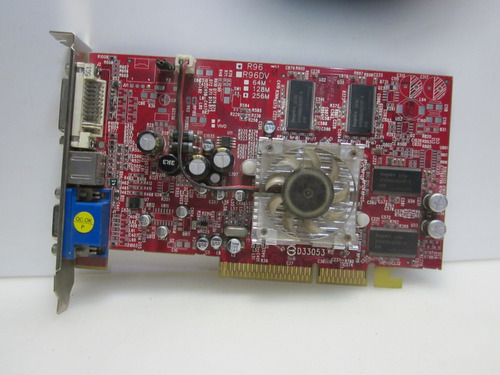Defeito Placa Video Radeon R96 Ati 9600pro Ez 256mb Artefato