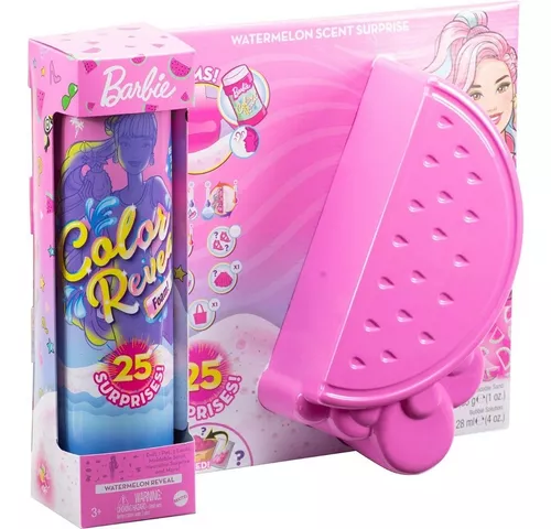 Barbie Color Reveal ¡diversión con espuma! 