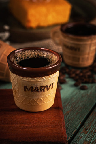 Imagem 3 de 4 de Casquinha Cup 50ml Cafes Marvi Cx 60 Unidades