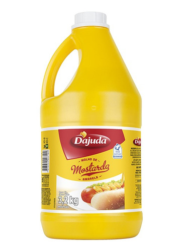 Mostaza Premium D'ajuda 3,2kg De Brasil - Lireke