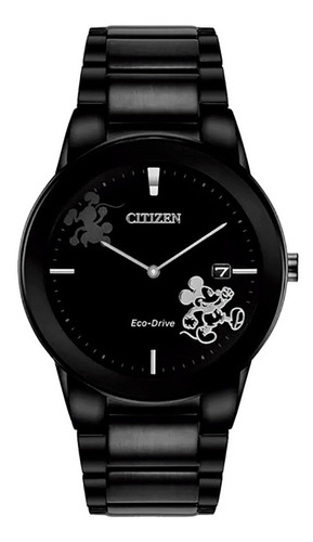 Reloj Citizen Eco Drive Mickey Black Original Unisex