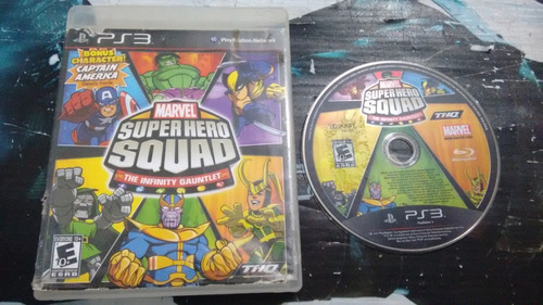 Marvel Super Hero Squad Para Play Station 3,excelente 