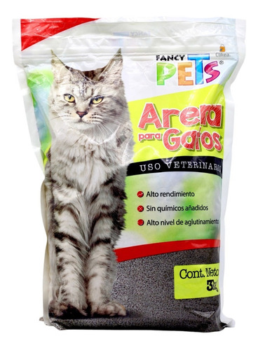 Arena Para Gato Fancy Pets 3 Kg