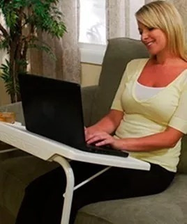 Mesa Table Mate Ii Tv. Ajustable Multiusos Portátil Plegable