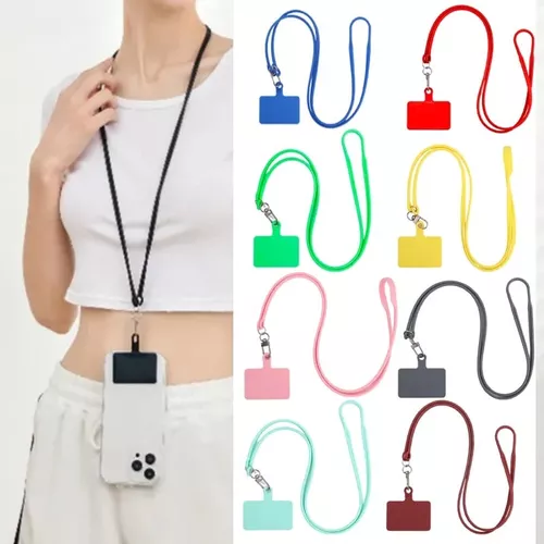 Cordón Universal para la funda del teléfono móvil. Cuerda colgante correa  de cuello en diferentes colores a elegir