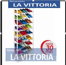 Imagen 1 de 4 de Zapatera Armable Metalica De 9 Pisos