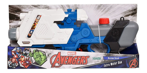 Avengers Extra Pistola De Agua Water Gun Ditoys Marvel