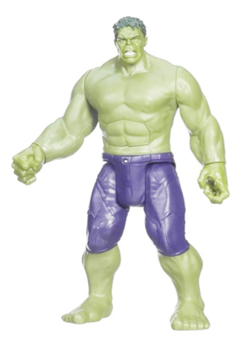 Boneco Incrível Hulk Articulado Som 30cm Vingadores Presente