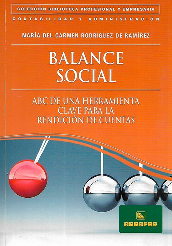 Balance Social  Rodríguez De Ramirez  2013   Errepar