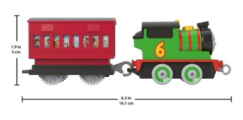Imagen 3 de 4 de Tren Thomas Metalico Pista A Eleccion Percy, Diesel Hgy82