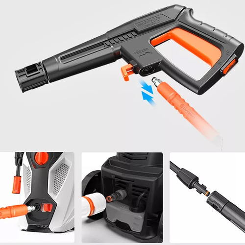 Hidrolavadora Daewoo 1400w 110 Bar Alta Presion + Accesorios
