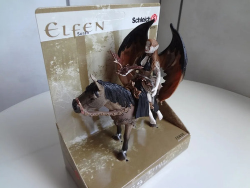 Schleich Elfos E Fadas - Surah Com Cavalo 70406 - Promoção