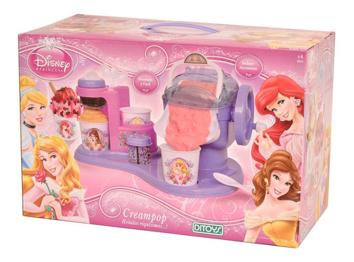 Disney Princesas Cream Pop Fábrica De Helados Crema Ditoys
