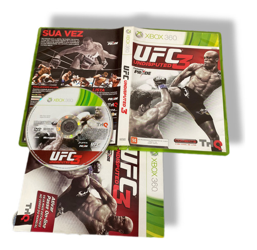 Ufc Undisputed 3 Xbox 360 Legendado Envio Rapido!