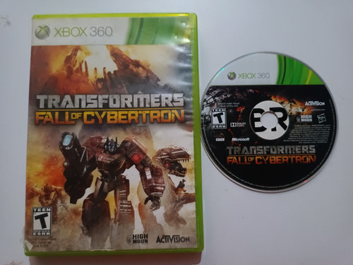 Transformers Fall Of Cybertron Xbox 360 