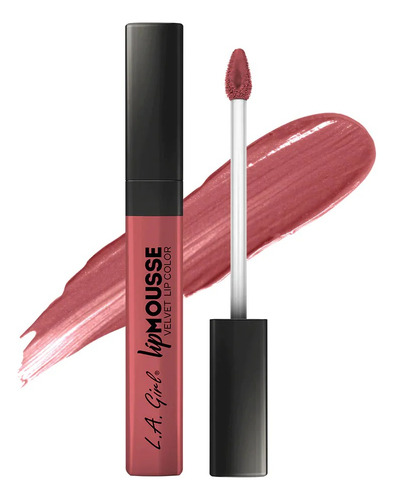 Labial Líquido L.a Girllip Mousse Velvet Lip Colour Color Squad