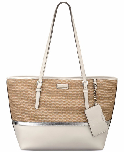 Cartera Nine West Original. Metallic Straw