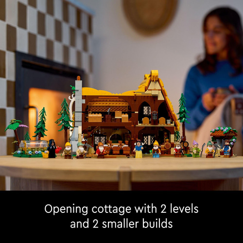 Kit De Construcción Lego Disney Blancanieves Y Los Siete Ena