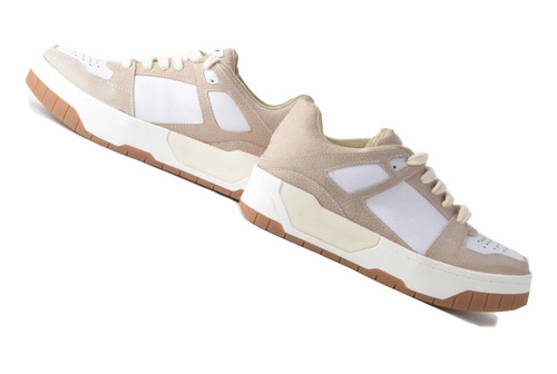 Imagen 8 de 10 de Zapatillas Urbanas Mujer Cuero - Run - Ferraro